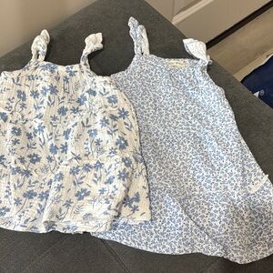Toddler linen dresses
